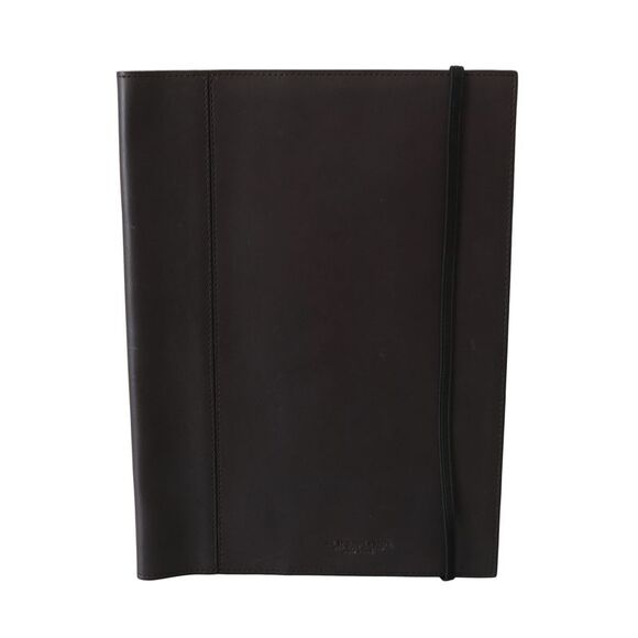 A.G. Spalding & Bros Black Leather Bifold Travel Holder Logo Men\'s Wallet